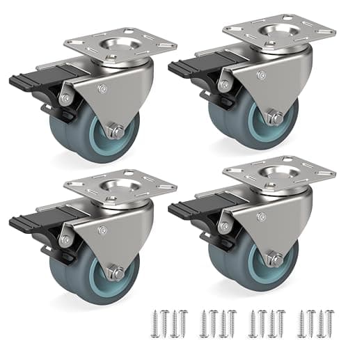 Ravn Haman 50mm Heavy Duty Blue Castors