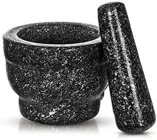 Mantraraj Granite Speckled Mortar & Pestle Set