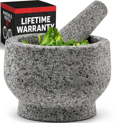 PriorityChef 2 Cup Mortar and Pestle Set