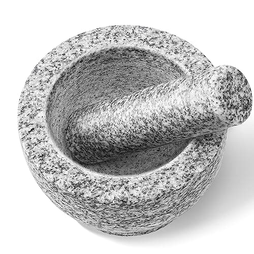 Ptnitwo Granite Mortar & Pestle Set 2-Cup