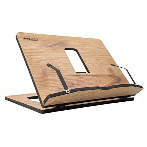 VigoWood Oak Cookbook Holder