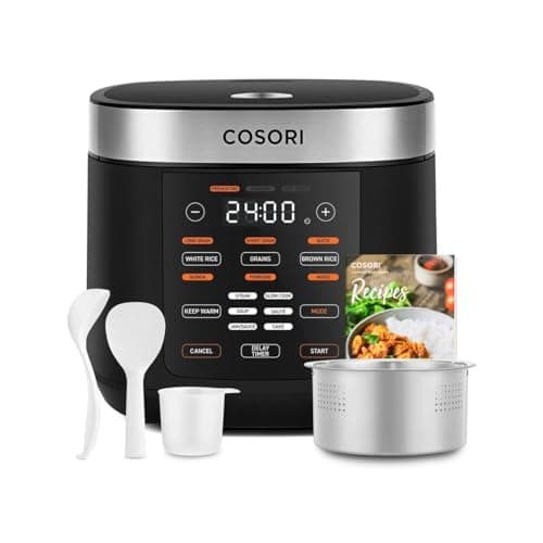 COSORI 10-Cups Rice Cooker Slow Cooker Steamer