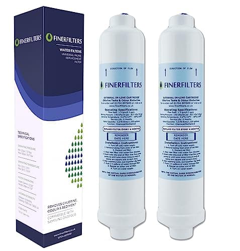 Finerfilters FF-6010PF Fridge Water Filter 2-Pack
